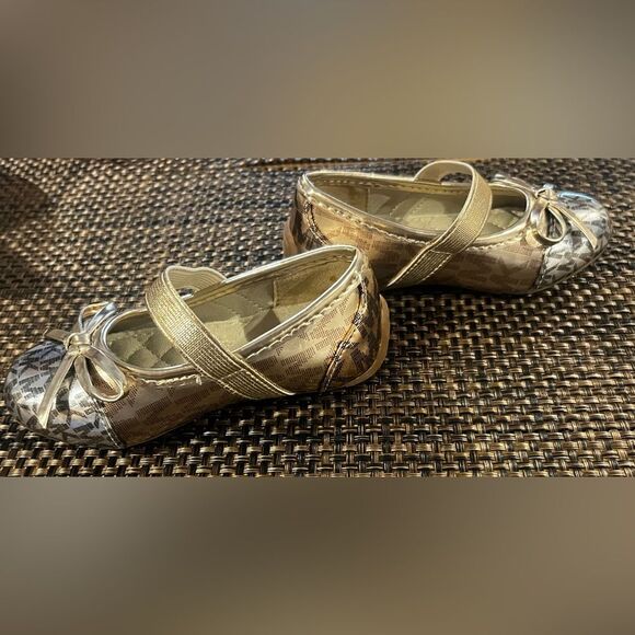 MICHAEL Michael Kors Rover Jessa Mary Jane Ballet Flat Size 5c Toddler - Picture 3 of 7